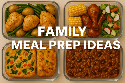 Easy & Healthy Family Meal Prep Ideas