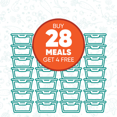 Buy 28 Meals, Get 4 Free