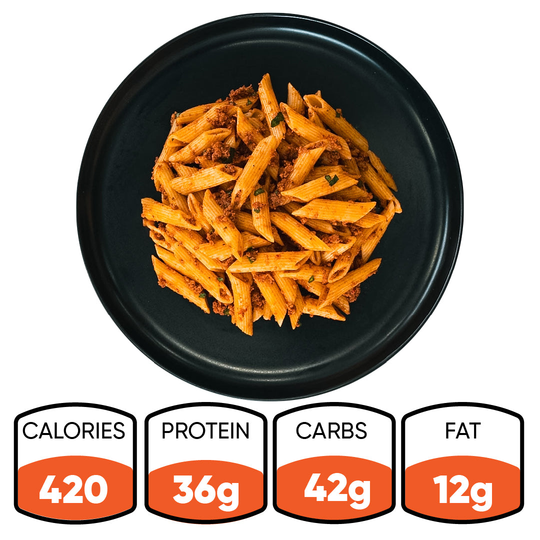 Clean Bulk Pasta Bowl (Ground Beef Pasta Meal Prep) – Hummus Fit