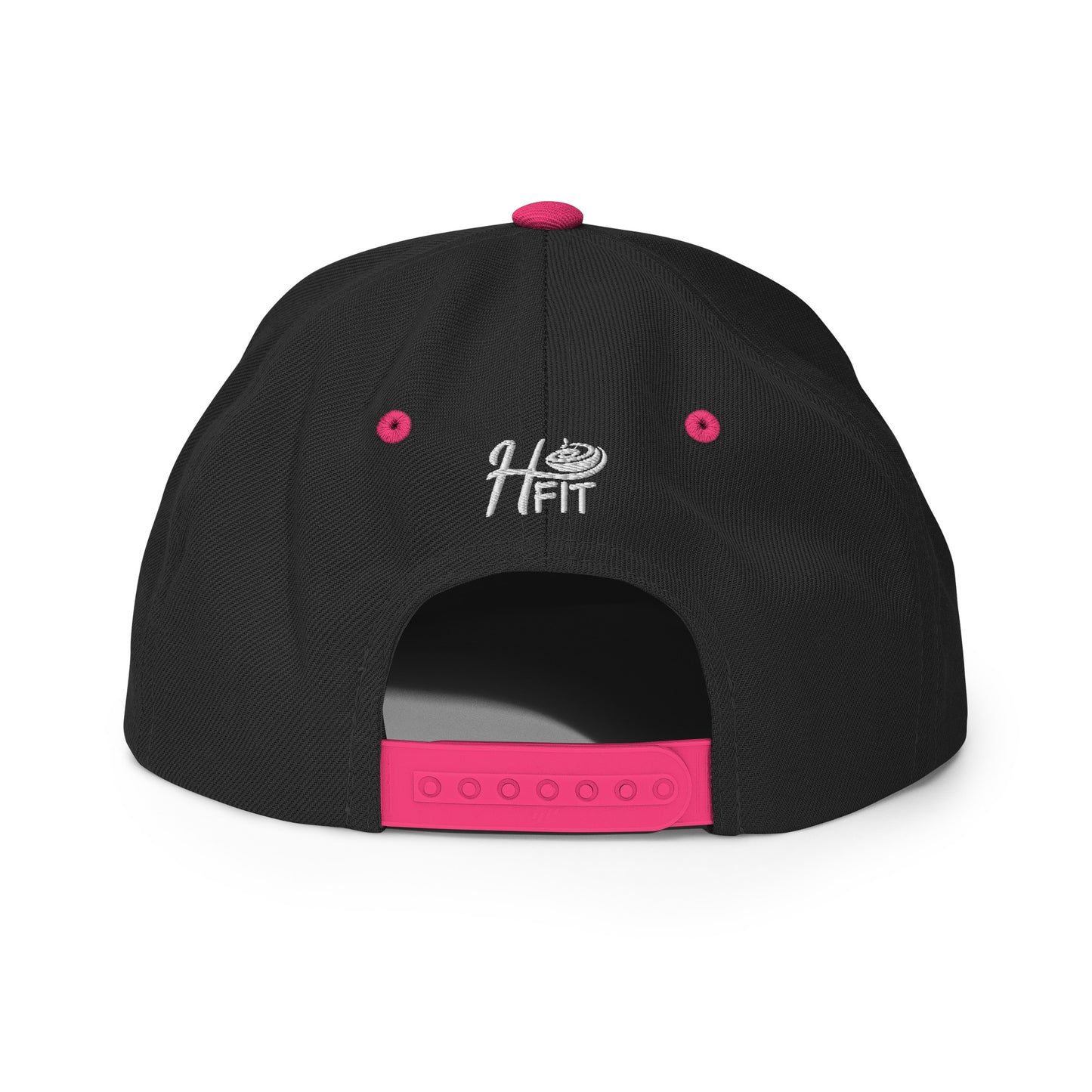 Black & Pink Snapback Hat
