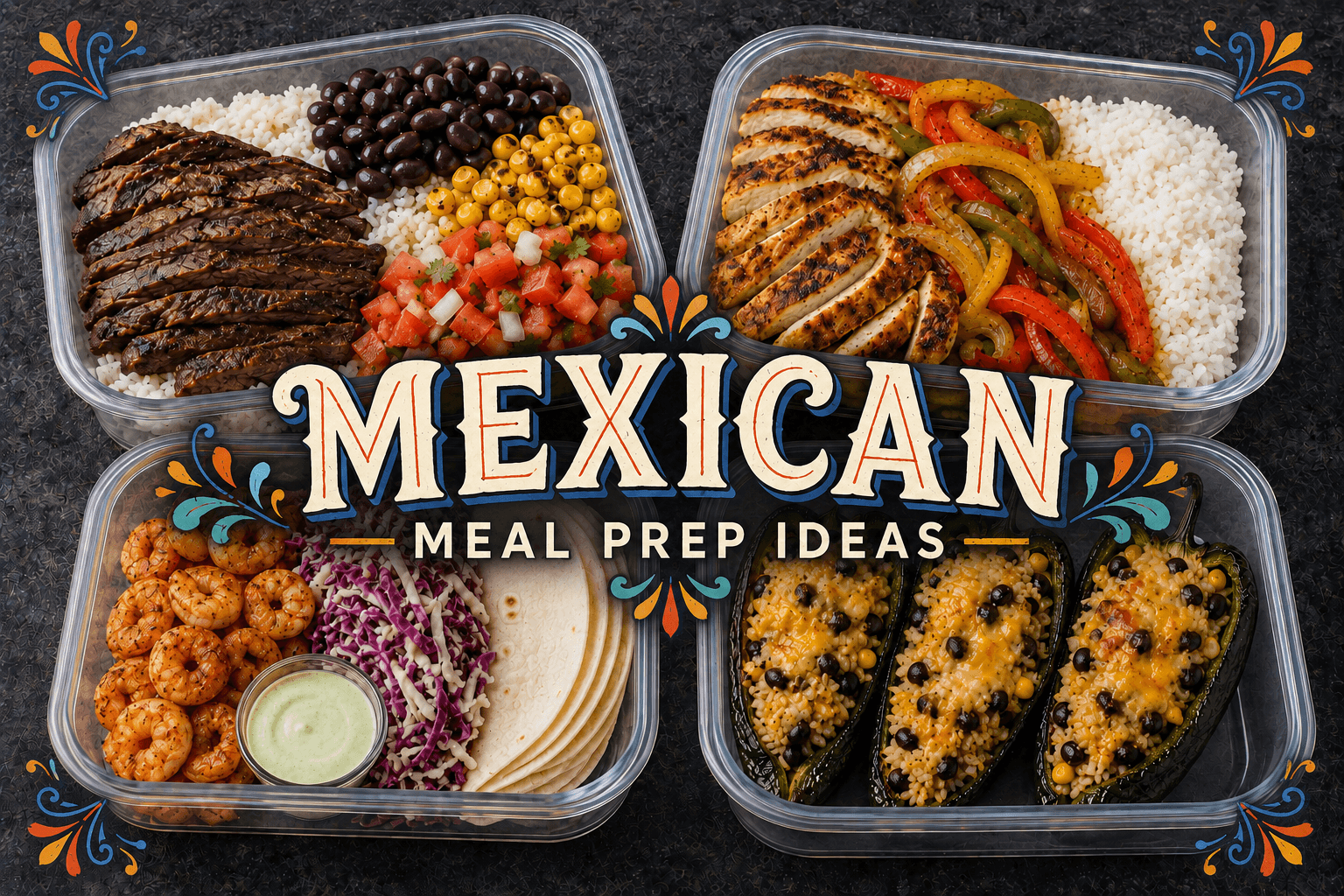 Easy and Healthy Mexican Meal Prep Ideas