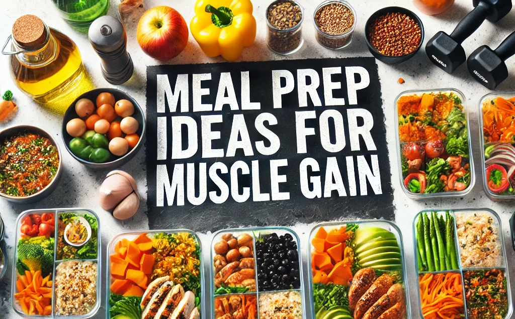 Easy & Healthy Meal Prep Ideas for Muscle Gain