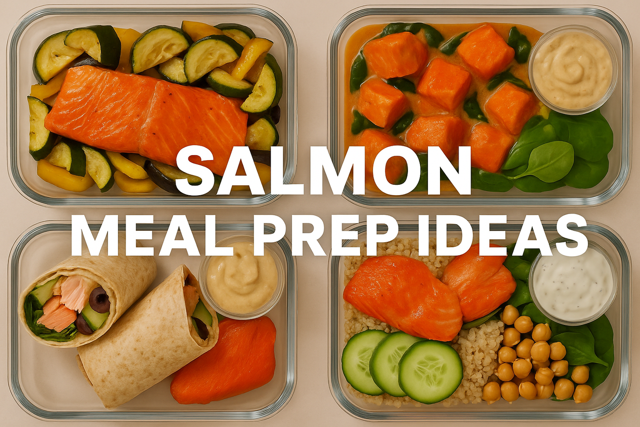 Easy & Healthy Salmon Meal Prep Ideas – Hummus Fit
