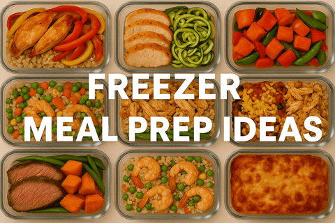Easy and Healthy Freezer Meal Prep Ideas