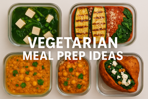 Easy & Healthy Vegetarian Meal Prep Ideas