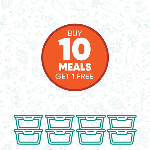 Buy 10 Meals, Get 1 Free