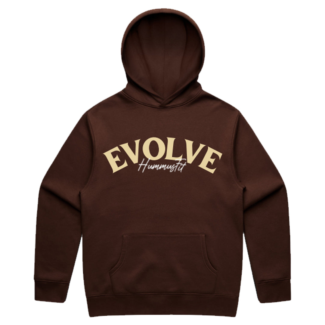 2024 EVOLVE Hoodie Coffee Edition Hummus Fit