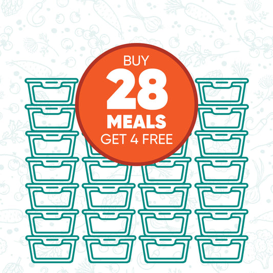 Buy 28 Meals, Get 4 Free