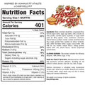 Nutrition facts and ingredients for Buffin Muffin, including serving size, calories, fat, cholesterol, sodium, carbs, fiber, sugars, protein, vitamins, and allergen details. Check out our variety of delicious flavors.