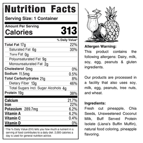 Chia Colada Chia Pudding