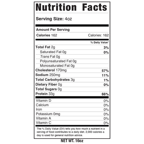 Chipotle Chicken (1lb Competition Approved)