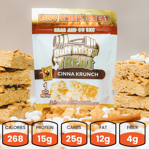 Cinna Krunch Buff Krispy Treat