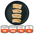 Enjoy Competition Approved Oven Baked Cod 1lb—oven baked, pepper-seasoned, and ideal for meal prep. Just 119 calories, 26g protein, 0g carbs, and 1g fat per serving.