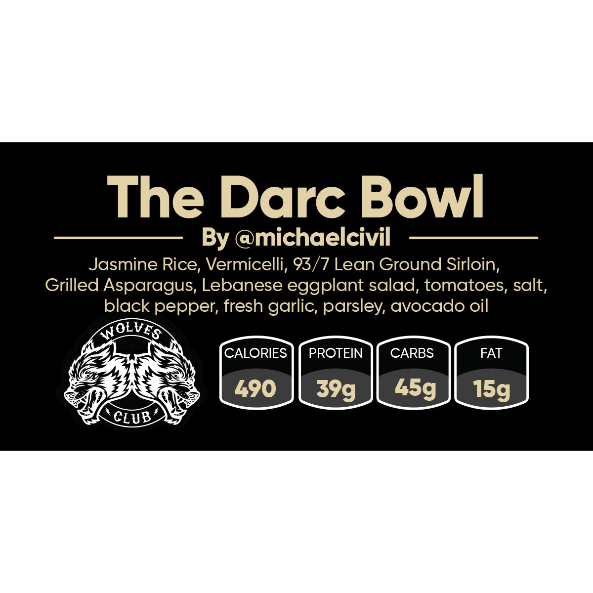 The Darc Bowl (Limited Stock)