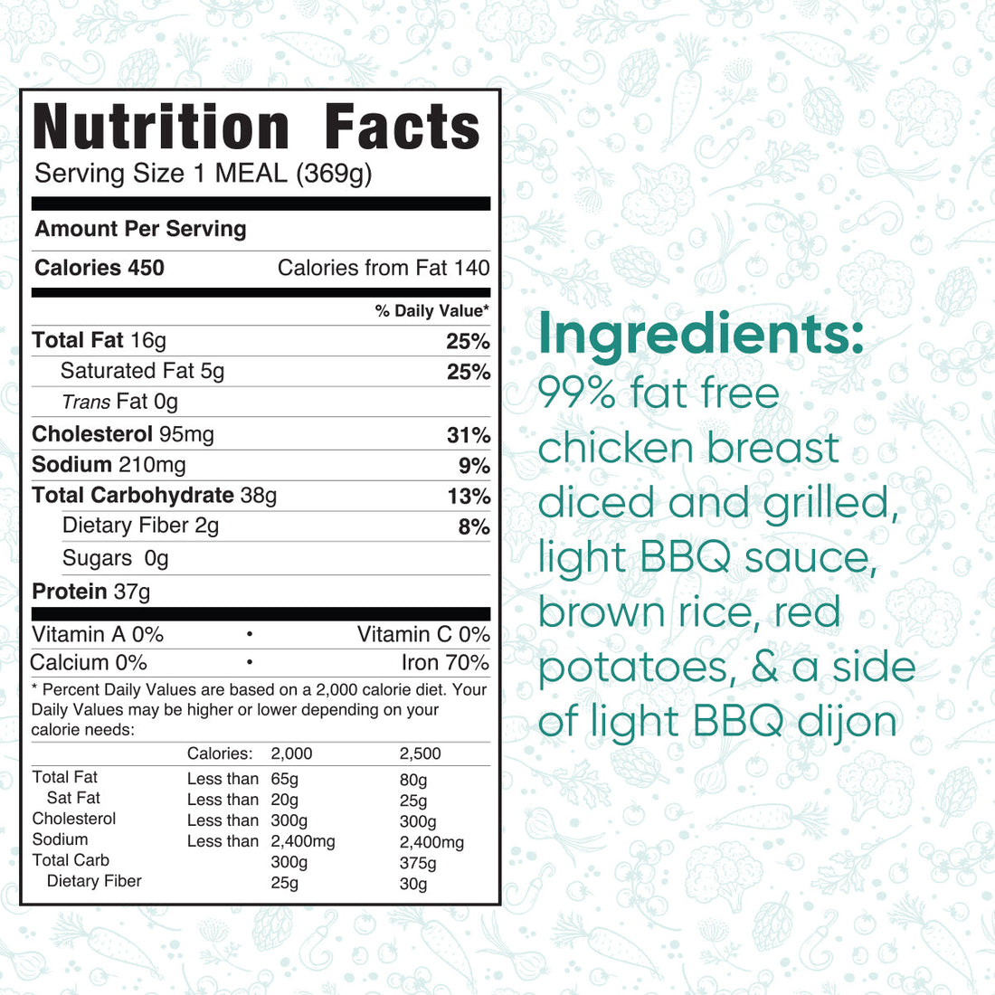 Deer Park Bowl Hummus Fit