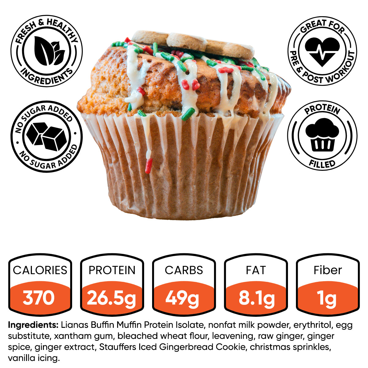 Liana’s Buffin Muffin (Flavors Vary)