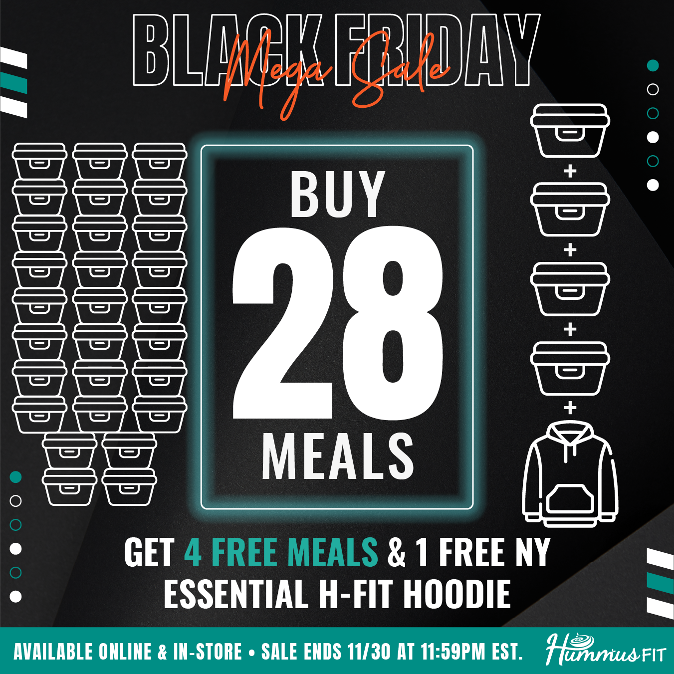 Black Friday: Buy 28 + FREE Shipping