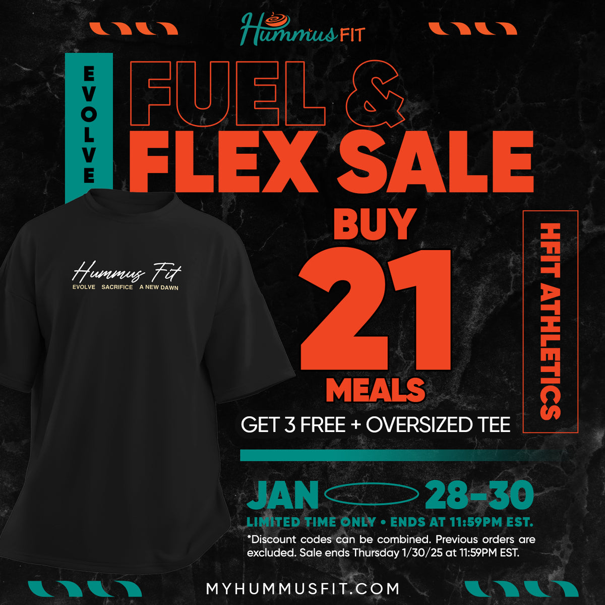 Fuel and Flex Sale - 21 Meals