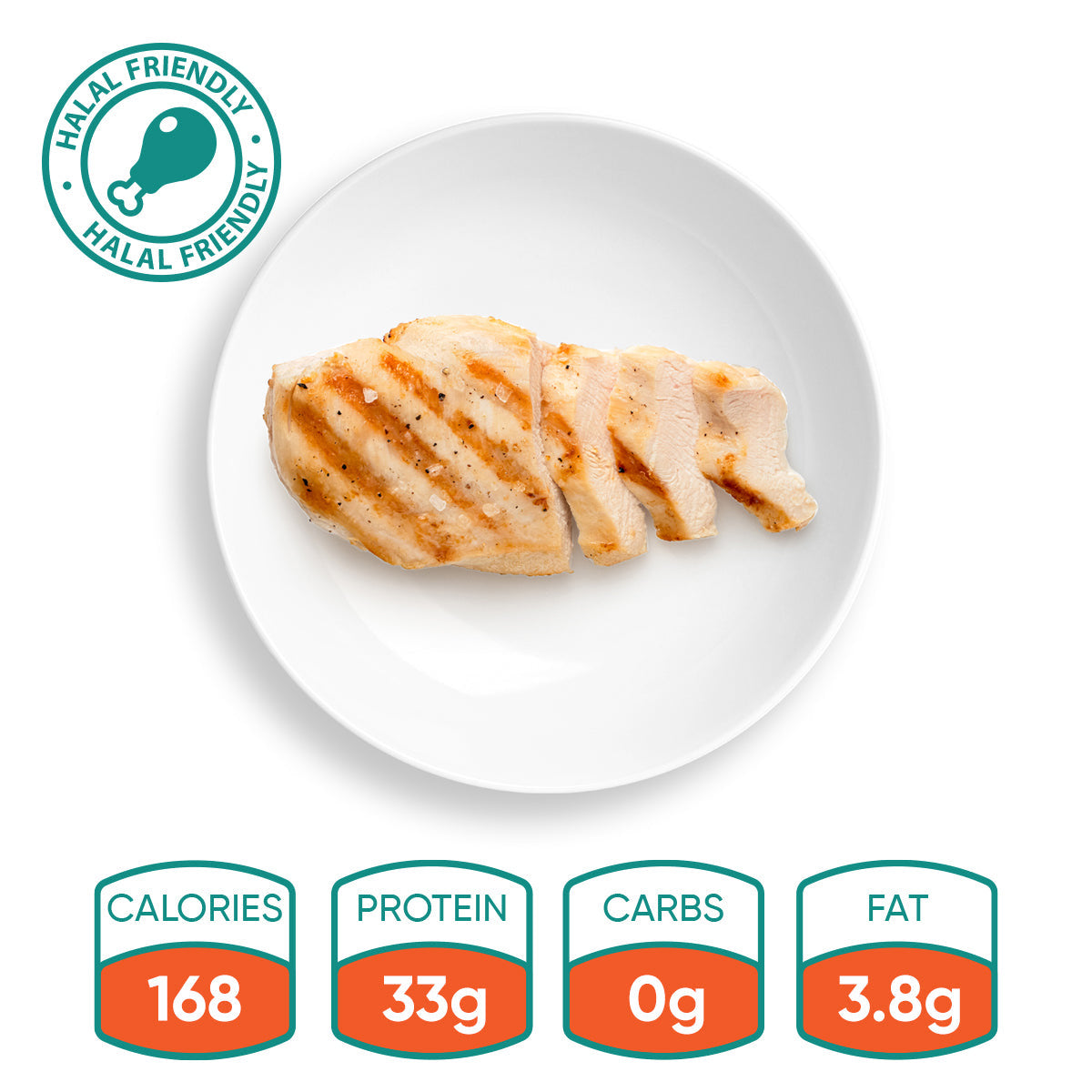 Competition Approved Grilled Chicken (1lb) – Hummus Fit