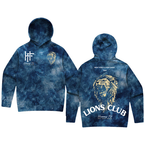 Acid Wash Lions Club Hoodie