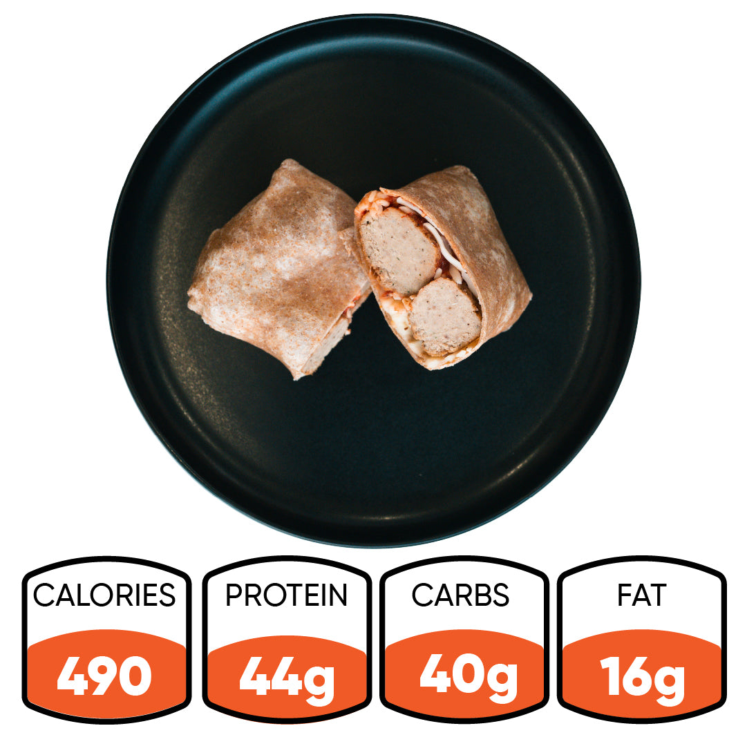 ダイエットフード tami Meatball Parmesan Wrap Meal Prep – Hummus Fit