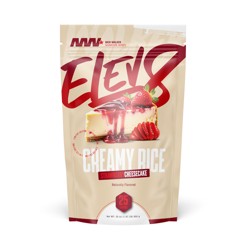 ELEV8 Creamy Rice Strawberry Cheesecake 25-serving tub