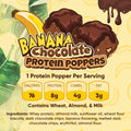 banana chocolate protein poppers nutrition facts