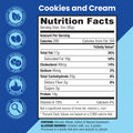 cookies and cream high protein edible cookie dough