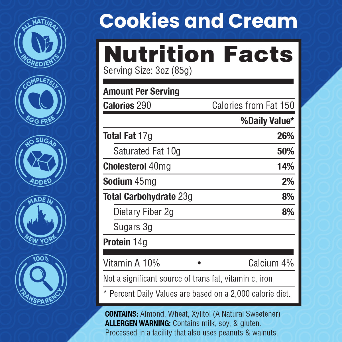 high protein edible cookie dough variety package