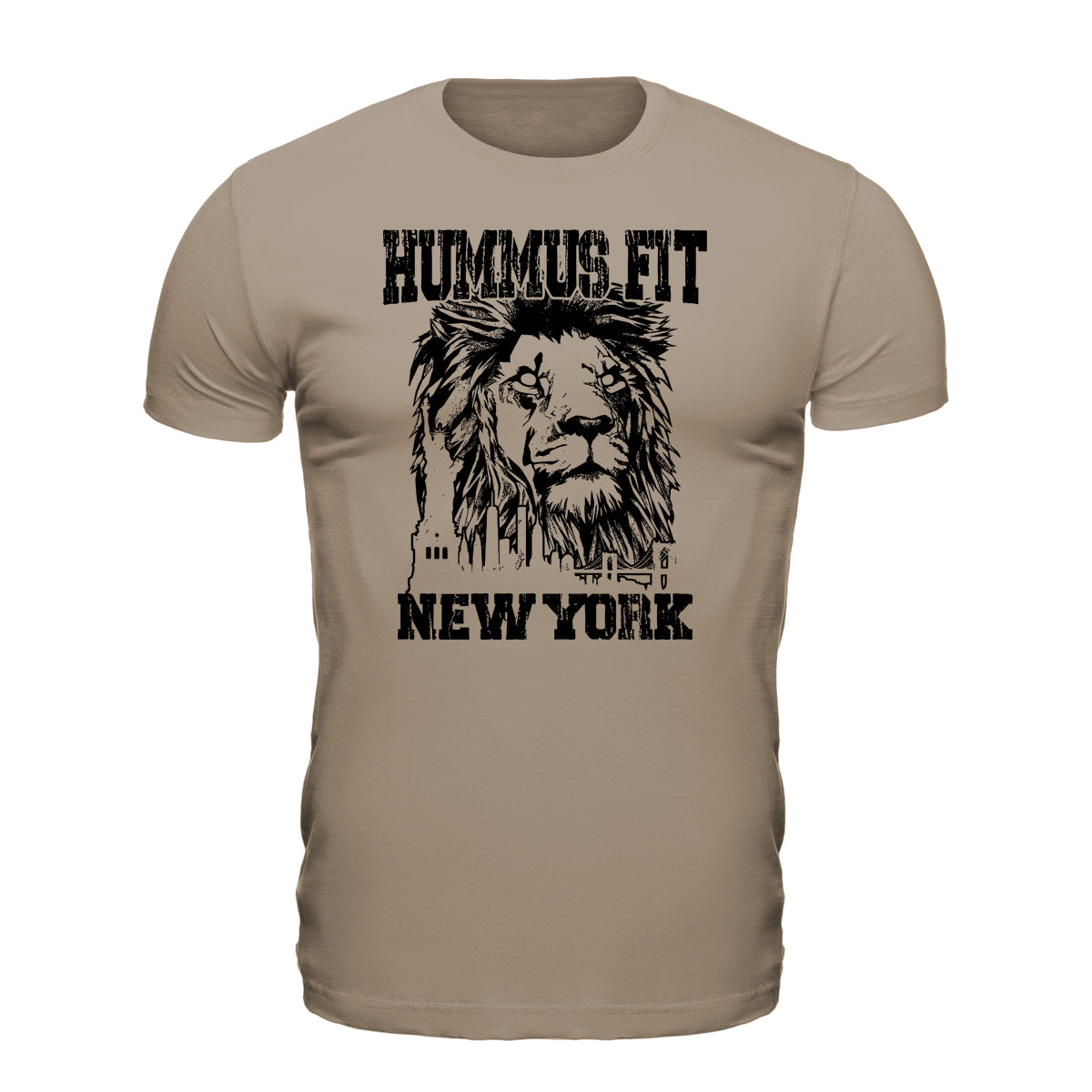Camiseta unisex Hummus Fit New York Desert Dust