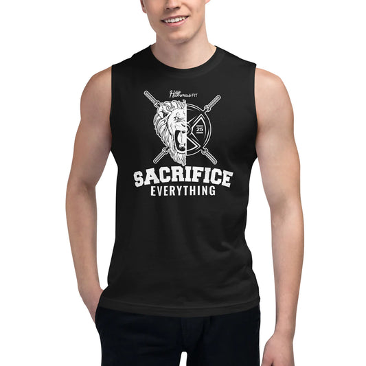 Camisa muscular unisex OG Sacrifice (negro)