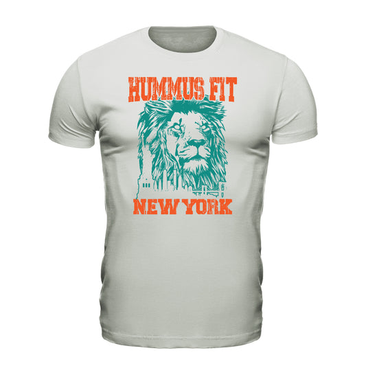 Camiseta unisex Hummus Fit New York Ash