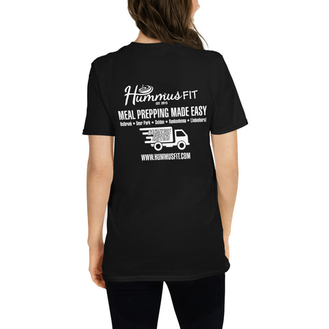 Nobody Cares Work Harder - Unisex Softstyle Tee (Black)