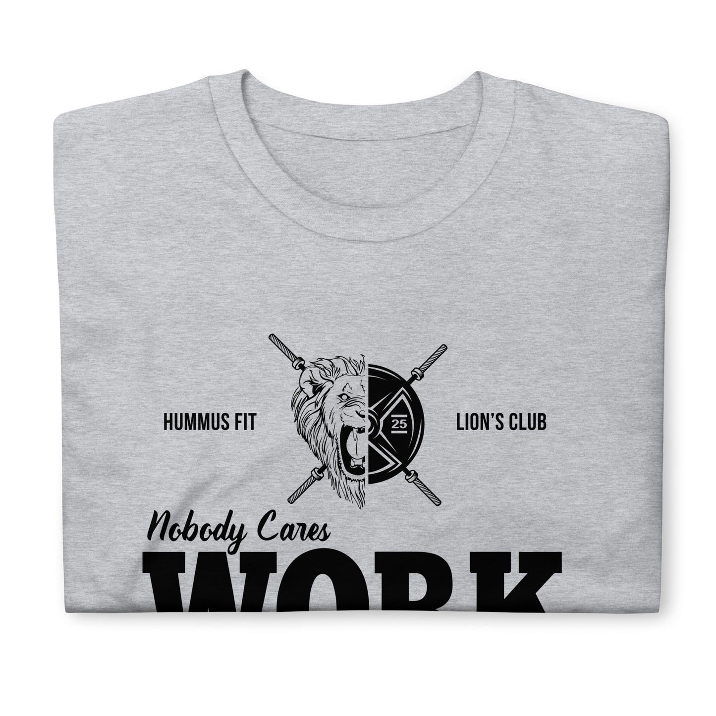 A nadie le importa trabajar más duro - Camiseta unisex Softstyle (gris deportivo)