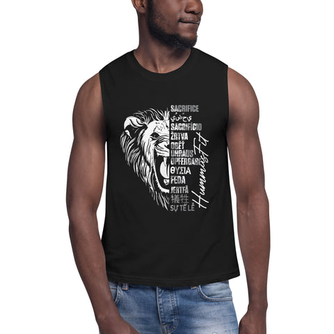 Unisex Sacrifice Muscle Shirt (Black)