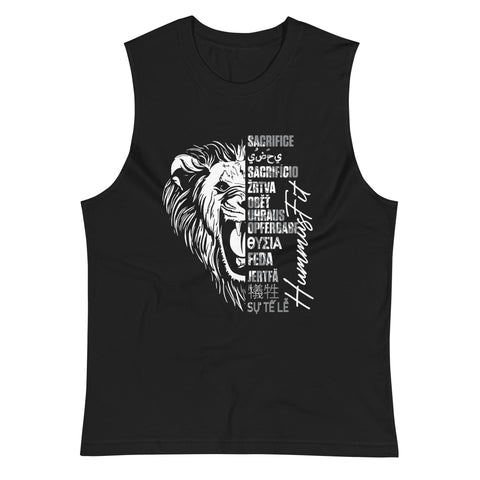 Unisex Sacrifice Muscle Shirt (Black)