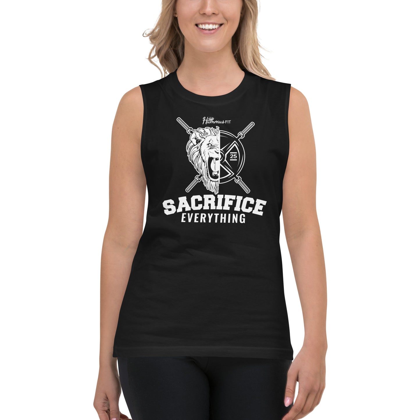 Unisex OG Sacrifice Muscle Shirt (Black)