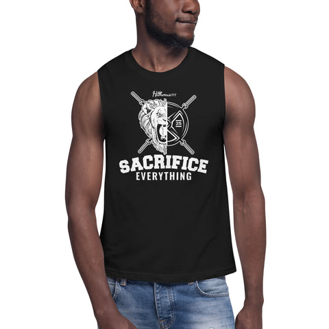 Unisex OG Sacrifice Muscle Shirt (Black)