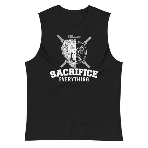 Unisex OG Sacrifice Muscle Shirt (Black)