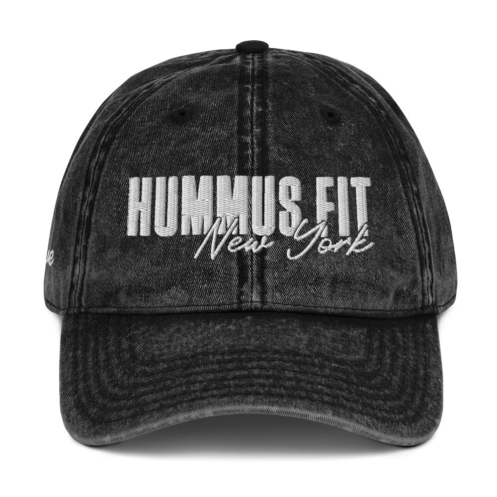 Hummus Fit Vintage Cotton Twill Cap